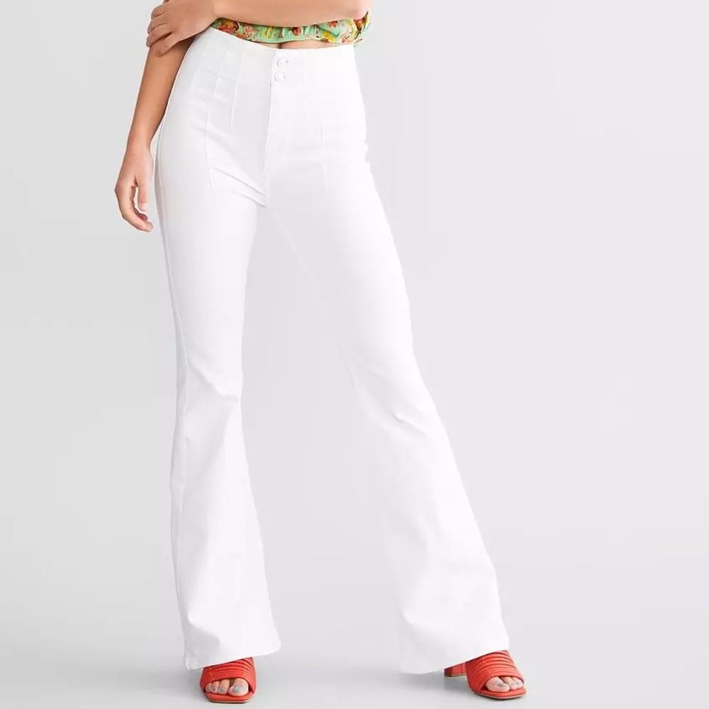 We The Free High Rise Jeans - Cream